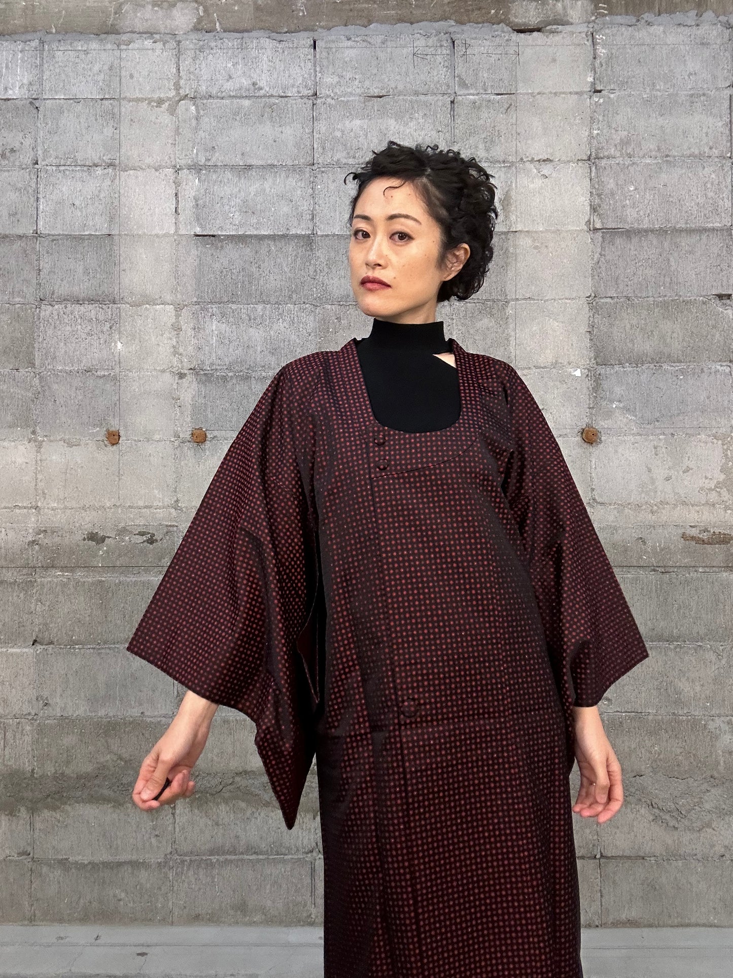 KIMONO COATS "001 Hishieri"