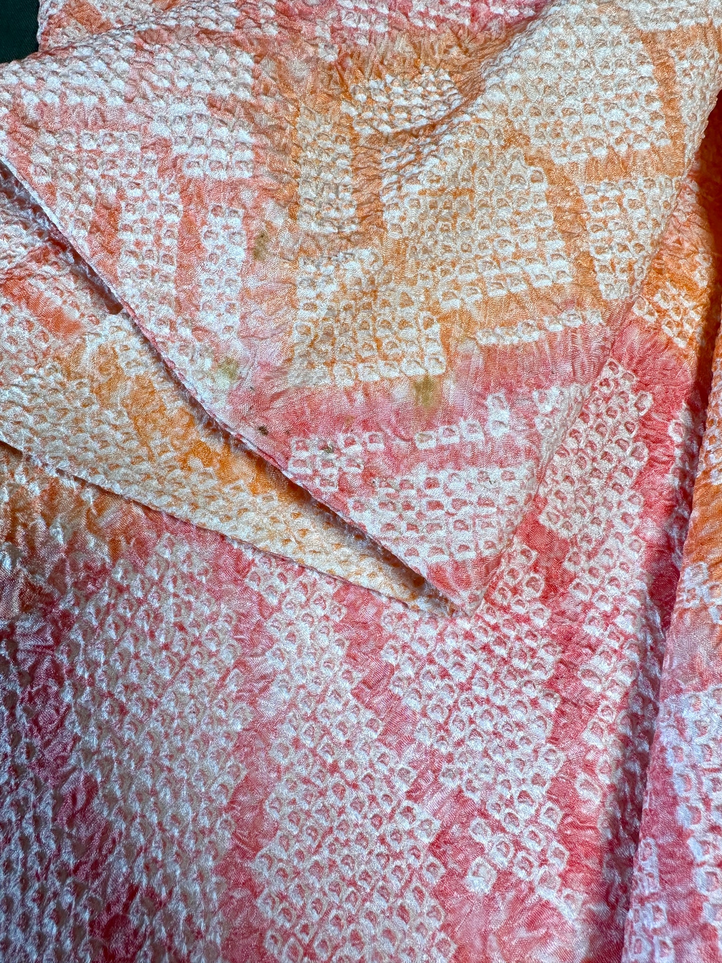 SHIBORI HAORI "013 awai momo, ki"